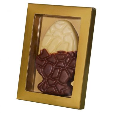Groot chocolade paasei | 125 gram